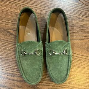 *Gucci Mens Suede Driver size 11